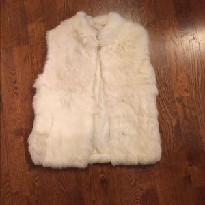Giorgio Armani Rabbit Fur Vest